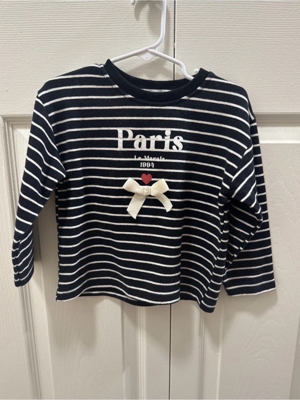 Zara girls striped top size 4